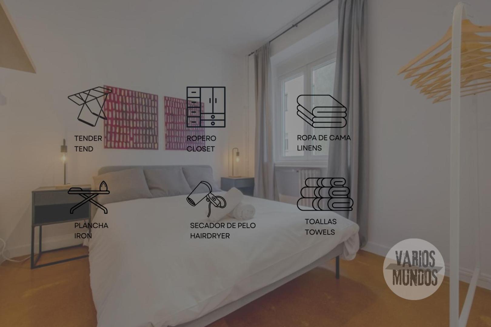 Classic Apt 7Pax En La Latina-Centro De 马德里 外观 照片